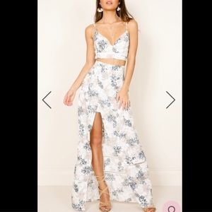 Showpo Downtown Double Two Piece Set